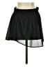 Unbranded Solid Black Casual Skirt Size S (estimated) - photo 2