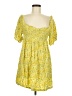 Volcom Yellow Casual Dress Size 8 - photo 1