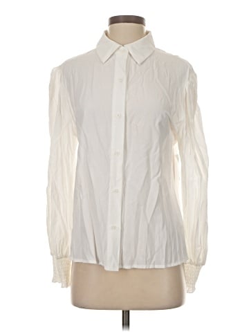 Fray Long Sleeve Blouse (view 1)