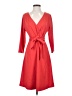 Lands' End Red Casual Dress Size S - photo 1