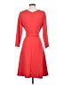 Lands' End Red Casual Dress Size S - photo 2