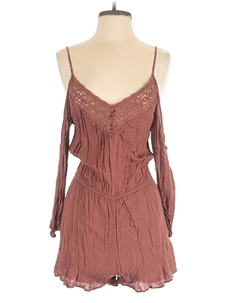 Pre-owned Ecote Romper In Brown