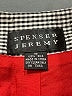 Spenser Jeremy 100% Silk Chevron-herringbone Gray Silk Pants Size 10 - photo 7