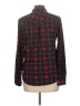 Eden & Olivia Plaid Red Long Sleeve Button-Down Shirt Size L - photo 2