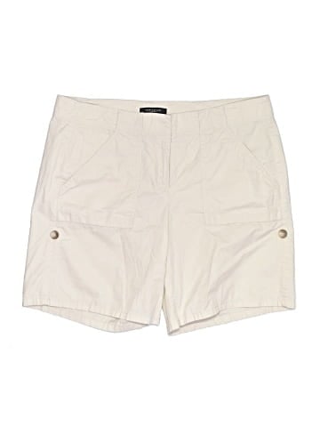 Ann Taylor Khaki Shorts (view 1)