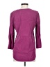 Chico's Purple 3/4 Sleeve Button-Down Shirt Size S - photo 2