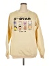 Unbranded Stars Yellow Sweatshirt Size 3X - photo 1