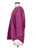 Chico's Purple 3/4 Sleeve Button-Down Shirt Size S - photo 5