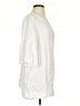 bryn WALKER 100% Linen Ivory White 3/4 Sleeve Blouse Size XXS - photo 4