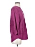 Chico's Purple 3/4 Sleeve Button-Down Shirt Size S - photo 4