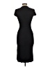 Monrow Solid Black Casual Dress Size L - photo 2