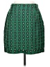 HD in Paris 100% Polyester Argyle Green Casual Skirt Size 4 (petite) - photo 2