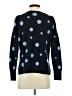 EDC 100% Cotton Polka Dots Blue Pullover Sweater Size S - photo 2