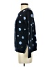 EDC 100% Cotton Polka Dots Blue Pullover Sweater Size S - photo 5