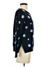 EDC 100% Cotton Polka Dots Blue Pullover Sweater Size S - photo 4