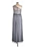 David's Bridal Silver Cocktail Dress Size 4X (estimated) - photo 2