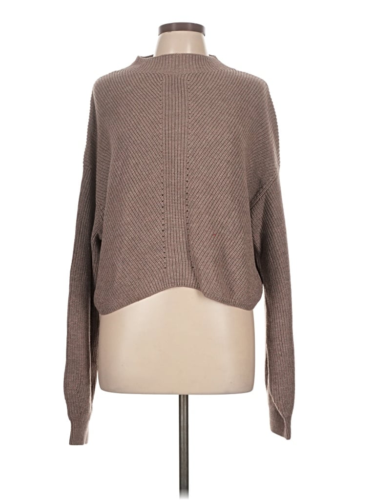 Click to view more detailed imagery on our partner's website Pre-owned Le Ore Turtleneck Sweater In Brown