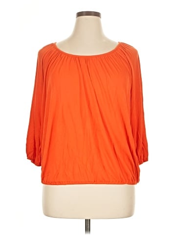 MICHAEL Michael Kors 3/4 Sleeve Top (view 1)