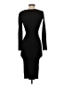The Workshop Solid Black Casual Dress Size S - photo 2