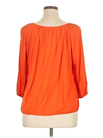 MICHAEL Michael Kors 3/4 Sleeve Top (view 2)