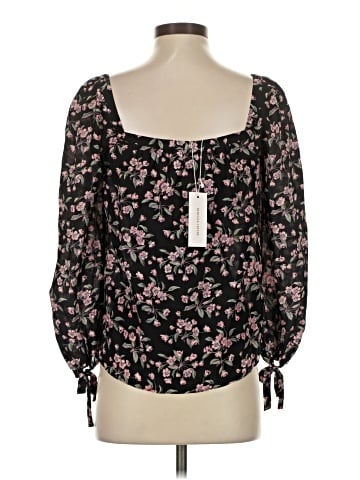 Rebecca Taylor 3/4 Sleeve Silk Top (view 2)