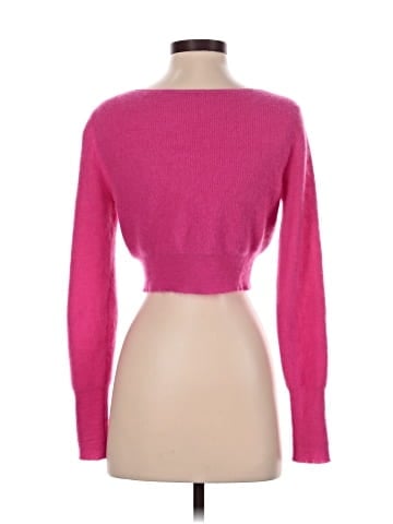 Jacquemus Mohair Plunge Neckline Cardigan (view 2)