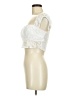 Beverly and Beck 100% Polyester Ivory Sleeveless Top Size M - photo 5
