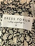 Dress Forum 100% Polyester Animal Print Ivory Long Sleeve Blouse Size S - photo 7
