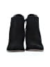 Kensie 100% Leather Black Ankle Boots Size 8 - photo 2