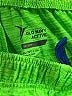 Active 100% Polyester Solid Green Athletic Shorts Size XL - photo 3