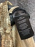 Needle & Thread 100% Polyester Metallic Gold Silver Cocktail Dress Size 4 - photo 8