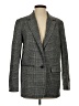 Everlane Houndstooth Gray Wool Blazer Size 00 - photo 1