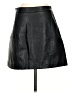 Zara Basic Solid Black Faux Leather Skirt Size S - photo 2