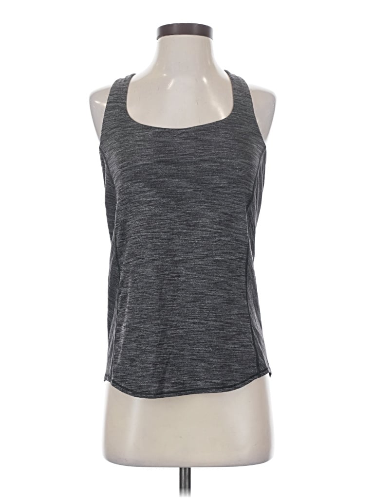 Pre-owned Lululemon Athletica Active Tank Top In Gray