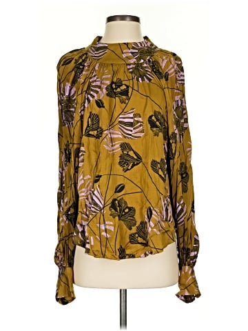Olivaceous Long Sleeve Blouse (view 1)