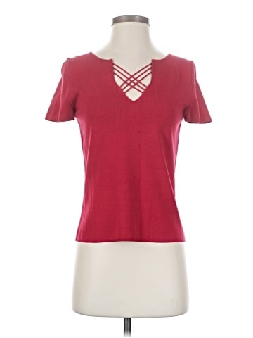 Spenser Jeremy Short Sleeve Silk Top (view 1)