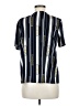Ann Taylor Blue Short Sleeve Blouse Size M - photo 2