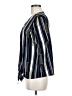 Ann Taylor Blue Short Sleeve Blouse Size M - photo 5