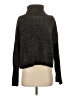 Blank NYC Metallic Black Turtleneck Sweater Size XS - photo 1