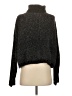 Blank NYC Metallic Black Turtleneck Sweater Size XS - photo 2