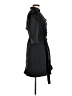 Bebe Black Trenchcoat Size M - photo 4