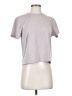CUTS Solid Gray Short Sleeve Turtleneck Size S - photo 1