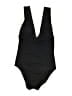 Lands' End Solid Black One Piece Swimsuit Size 6 - photo 1