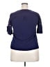 Unbranded 100% Cotton Blue Short Sleeve Blouse Size XXL (estimated) - photo 2
