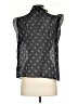 Current Air Black Sleeveless Blouse Size S - photo 2