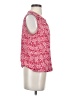 Ann Taylor LOFT Outlet 100% Polyester Red Sleeveless Blouse Size S - photo 4