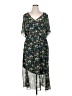 CAbi 100% Polyester Floral Green Casual Dress Size XL - photo 1