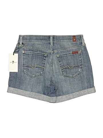 7 For All Mankind Denim Shorts (view 2)