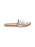 Adrienne Vittadini Silver Tan Sandals Size 8 - photo 1