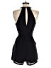 Express 100% Polyester Solid Black Romper Size 0 - photo 2